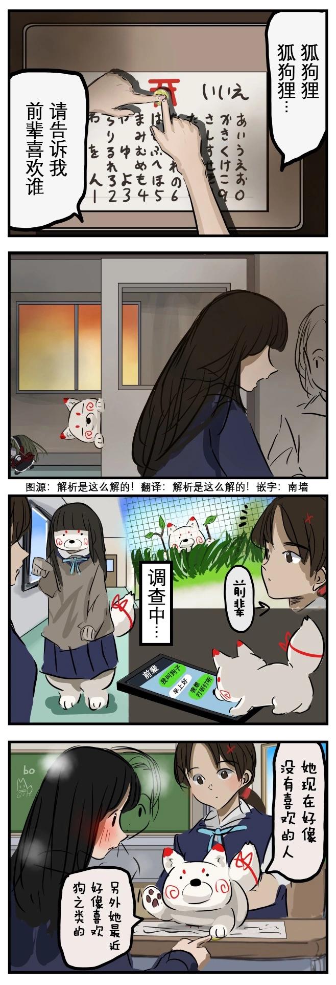🍕カコミスル老师四格合集 搞调查的狐狗狸 第1页