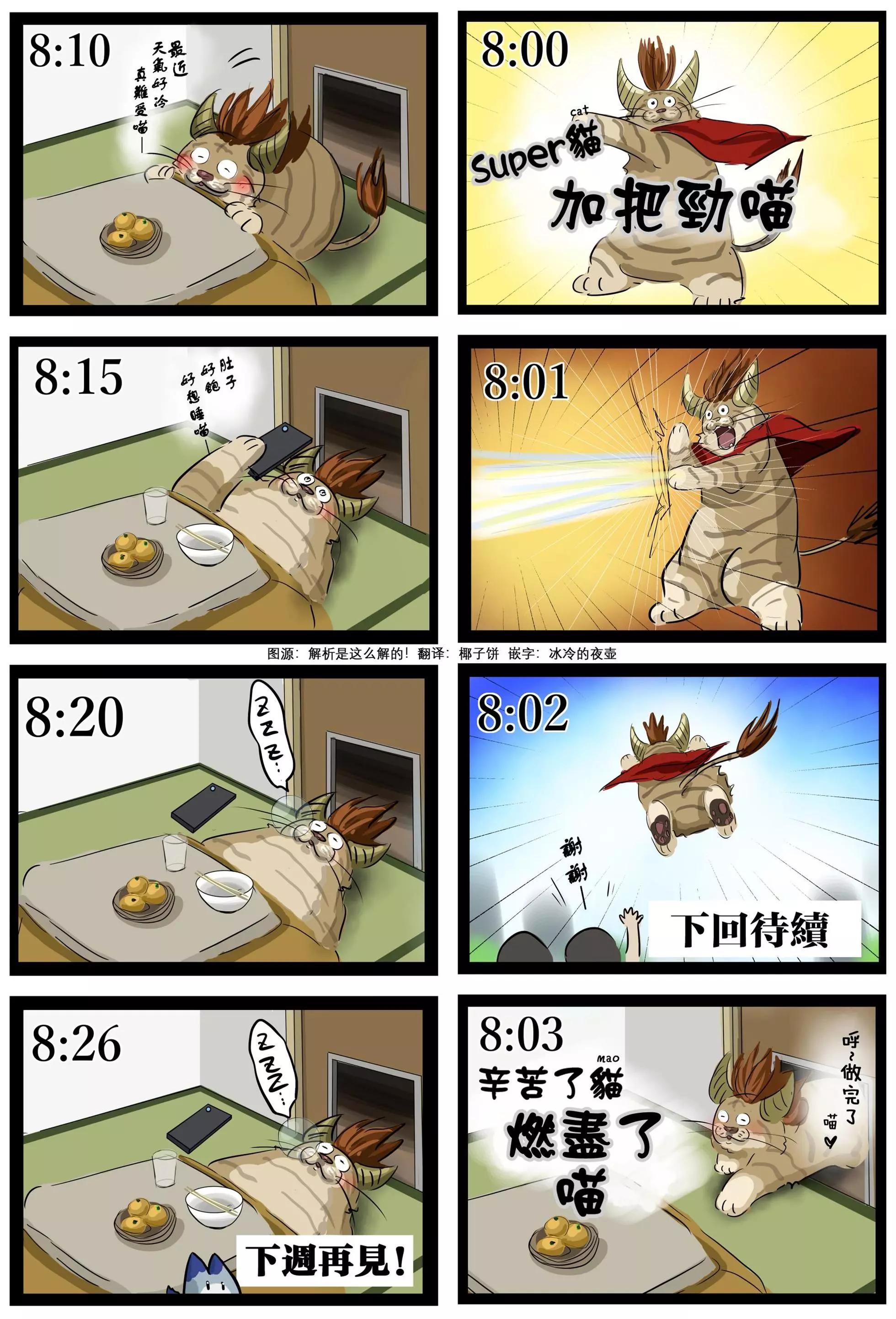 🍕カコミスル老师四格合集 加把劲喵(30分钟节目) 第1页