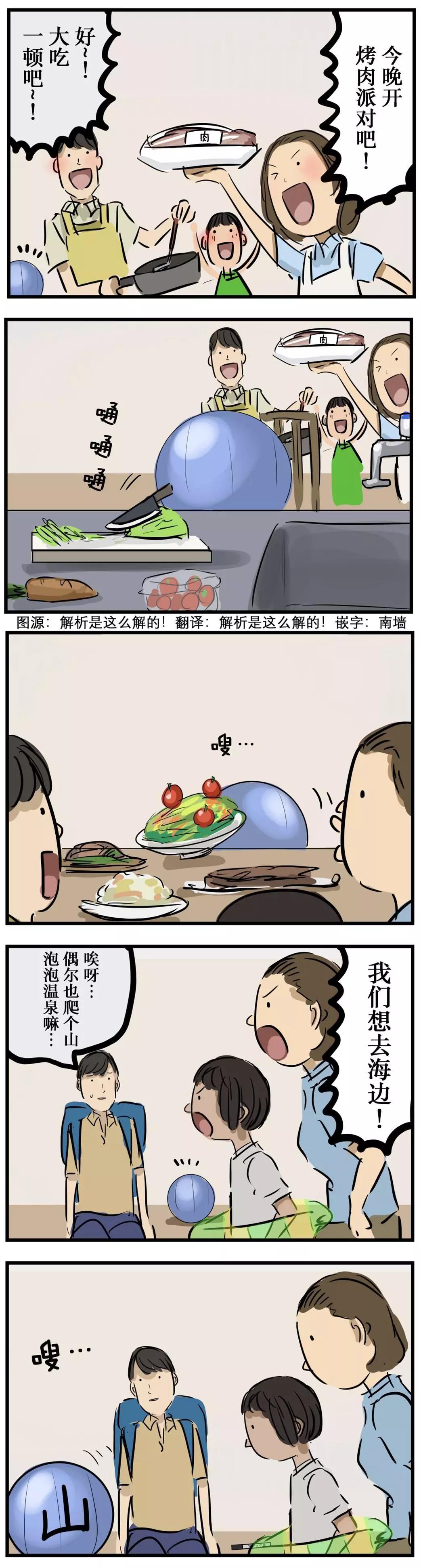 🍕カコミスル老师四格合集 平衡球 第1页