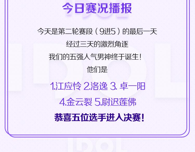 🍕看见漫画偶像 第二轮第三天赛况播报 第2页