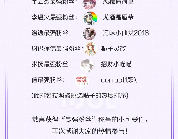 🍕看见漫画偶像 第二轮第三天赛况播报 第4页