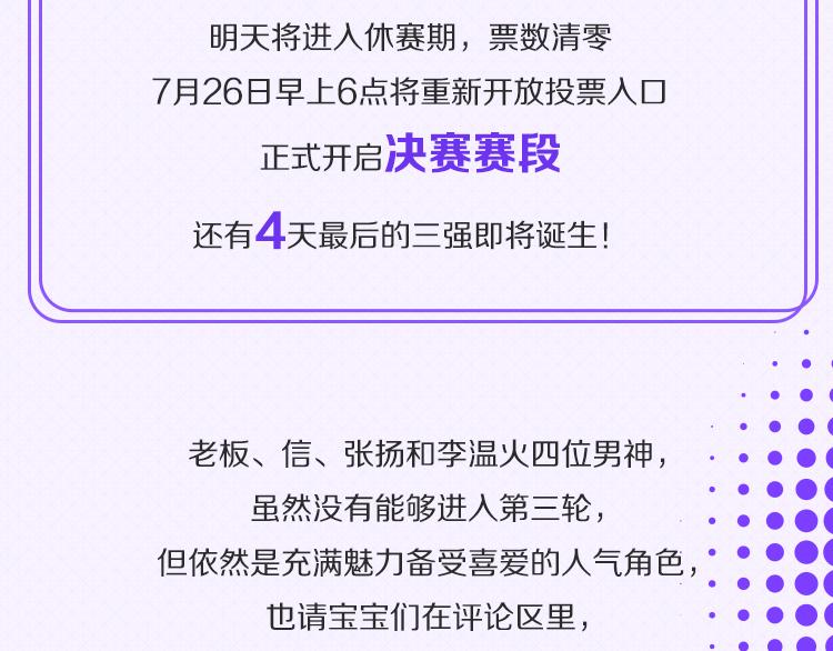 🍕看见漫画偶像 第二轮第三天赛况播报 第7页