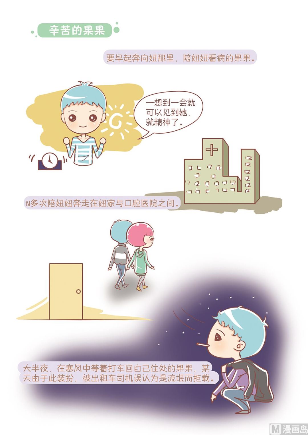 🍔恋爱不乖 13辛苦的果果 第1页