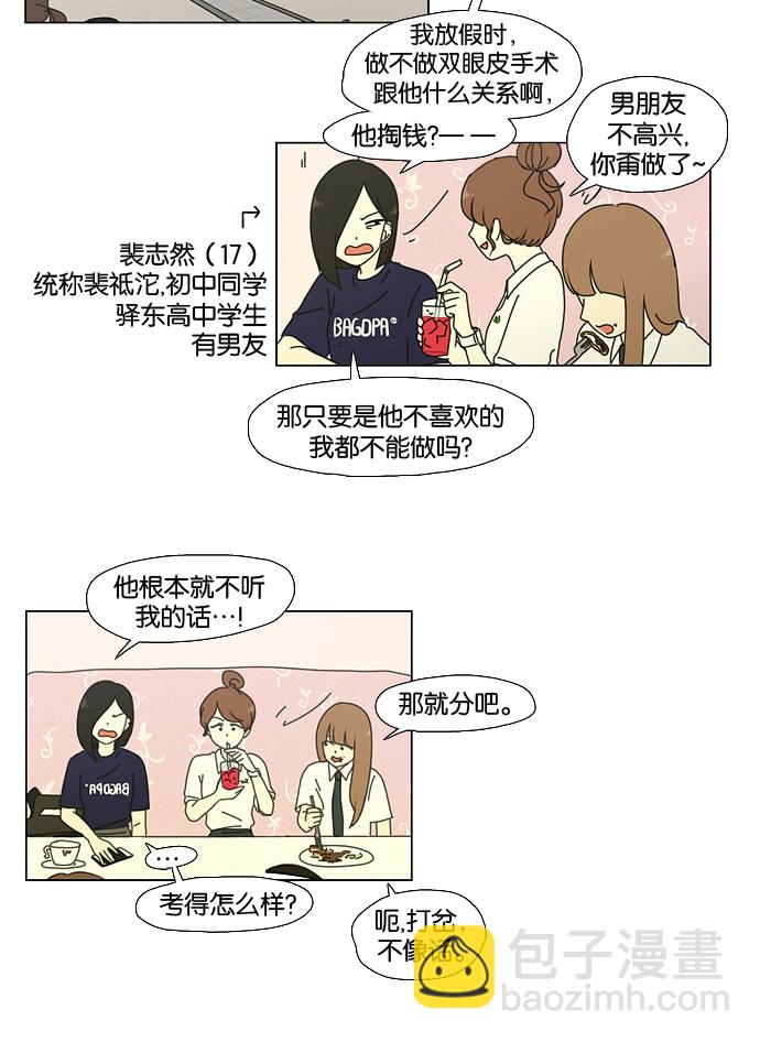 🍔恋爱革命 [第23话] 学校就像看守所，毕业就等于刑满释放。 第37页