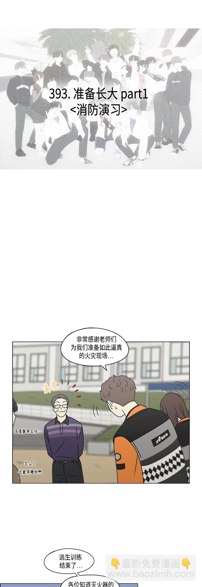 🍔恋爱革命 [第393话] 准备长大 part1 第14页