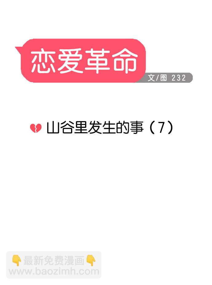 🍔恋爱革命 [第43话] 山谷里发生的事(7) 第17页