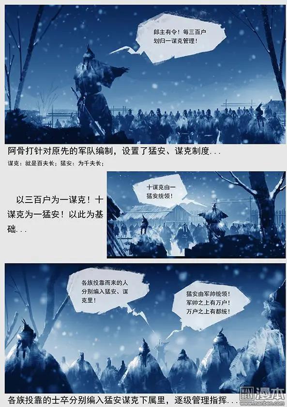 🍔辽金之战 第14回 第十三景 阿骨打的政治口号与改编军制 第17页
