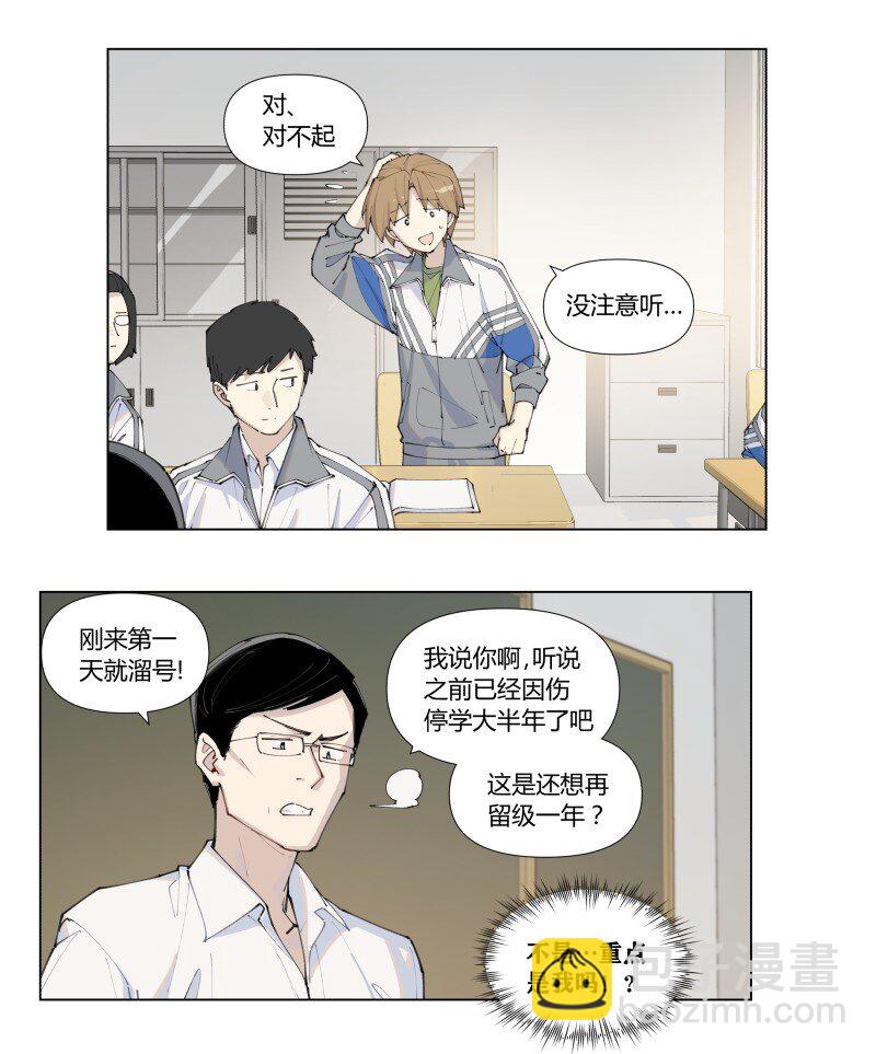 【第1谈】 只有我能看见的怪同学？-第1话
