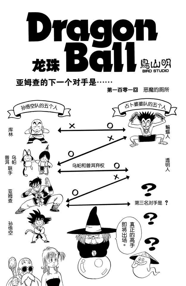 🍔龙珠 第101话 恶魔的厕所 第1页