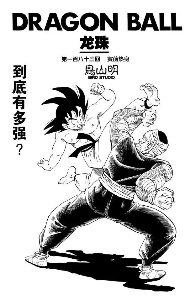 🍔龙珠 第183话 赛前热身 第1页