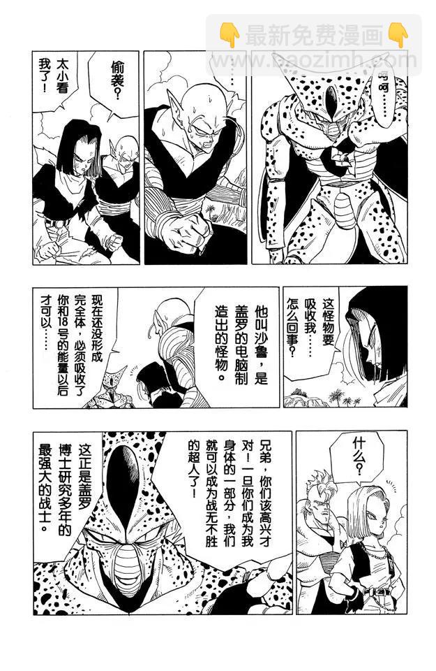 🍔龙珠 第369话 人造人对抗沙鲁 第12页