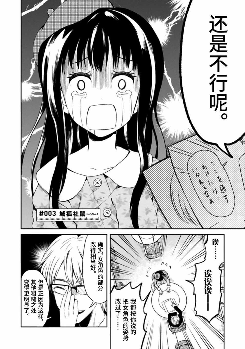 🍟漫画家侦探日世子 第3话 第2页