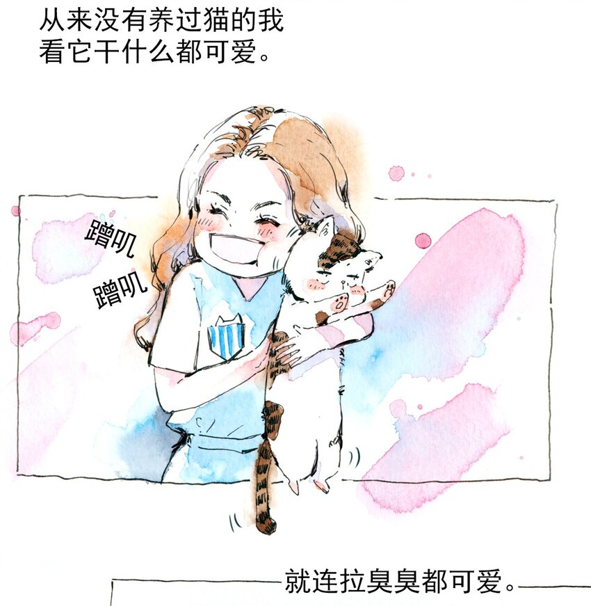 🍟满满日常漫画 11 捡到一只猫 第12页