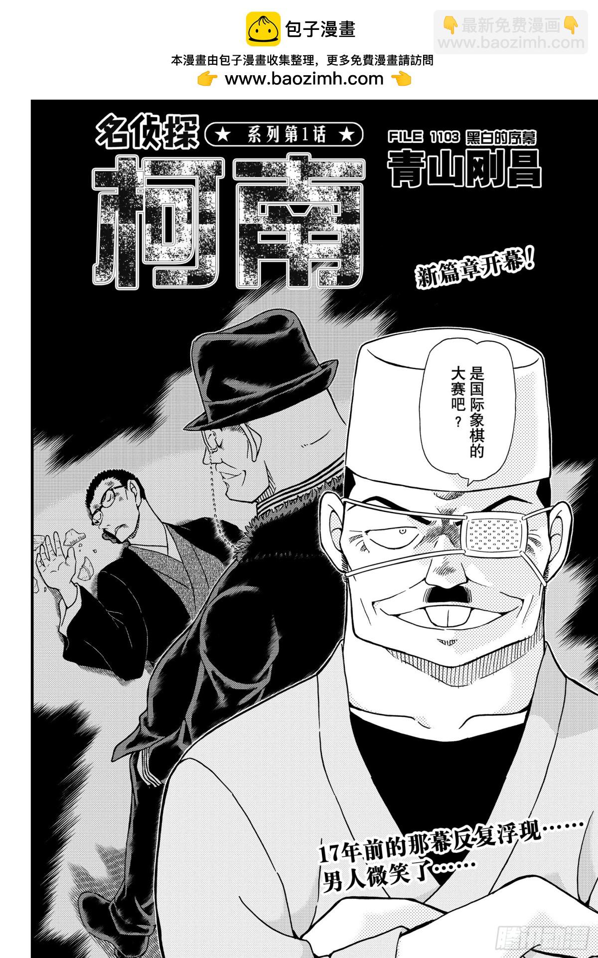 🍟名侦探柯南 FILE.1103 黑白的序幕 第2页