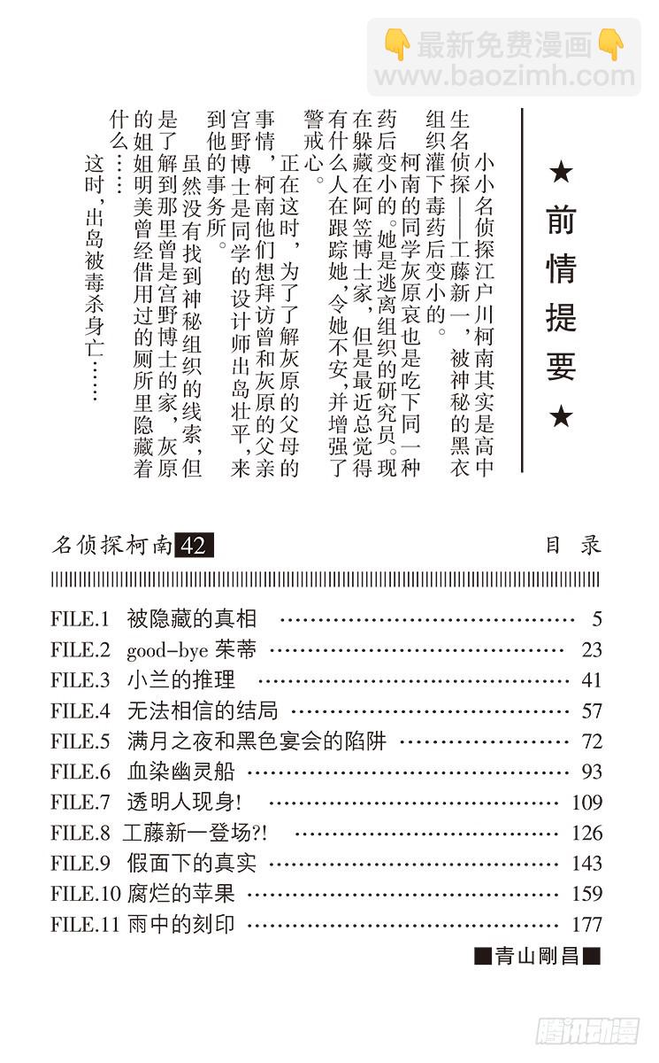🍟名侦探柯南 第42卷FILE.1 被隐藏的真 第4页
