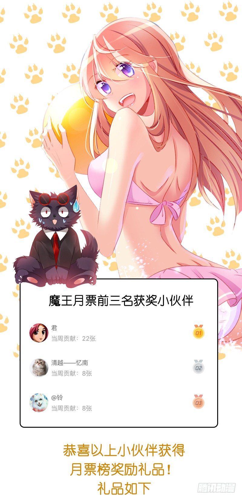 获奖名单来啦~-第257话