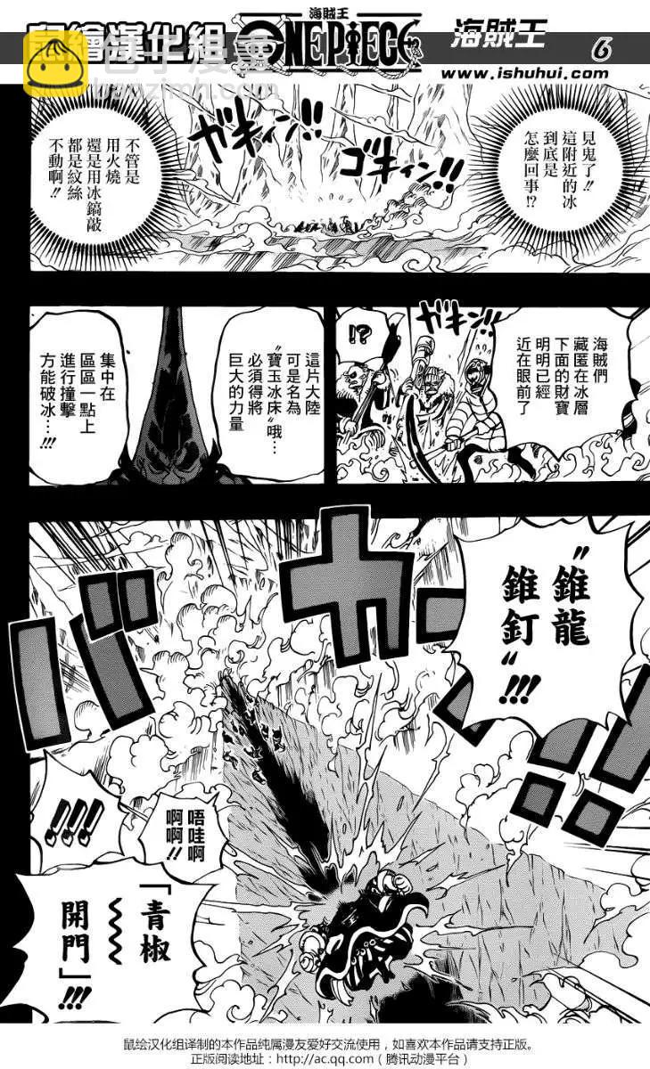 🍖ONE PIECE航海王 第719回 青椒开门 第6页