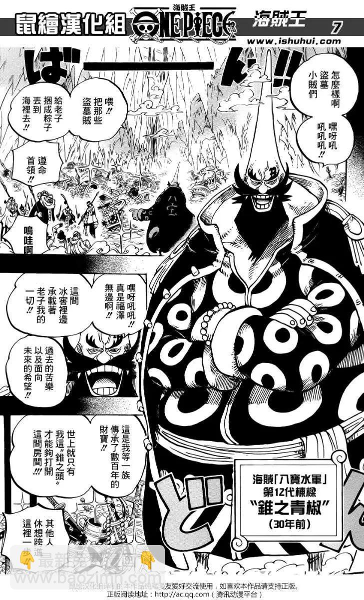 🍖ONE PIECE航海王 第719回 青椒开门 第7页