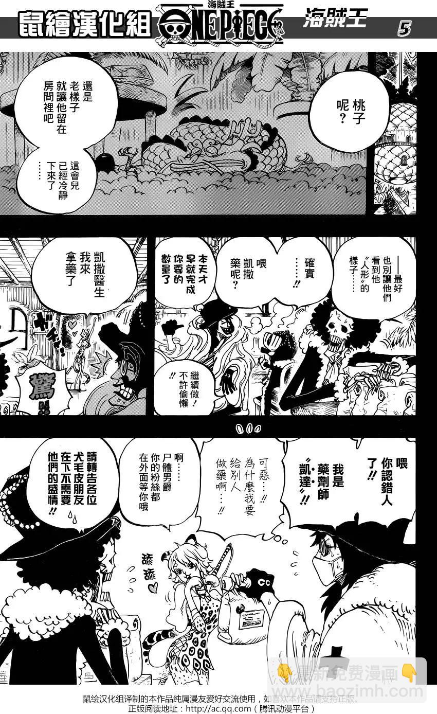 🍖ONE PIECE航海王 第812回 卡彭•〝匪幫〞貝吉 第5页