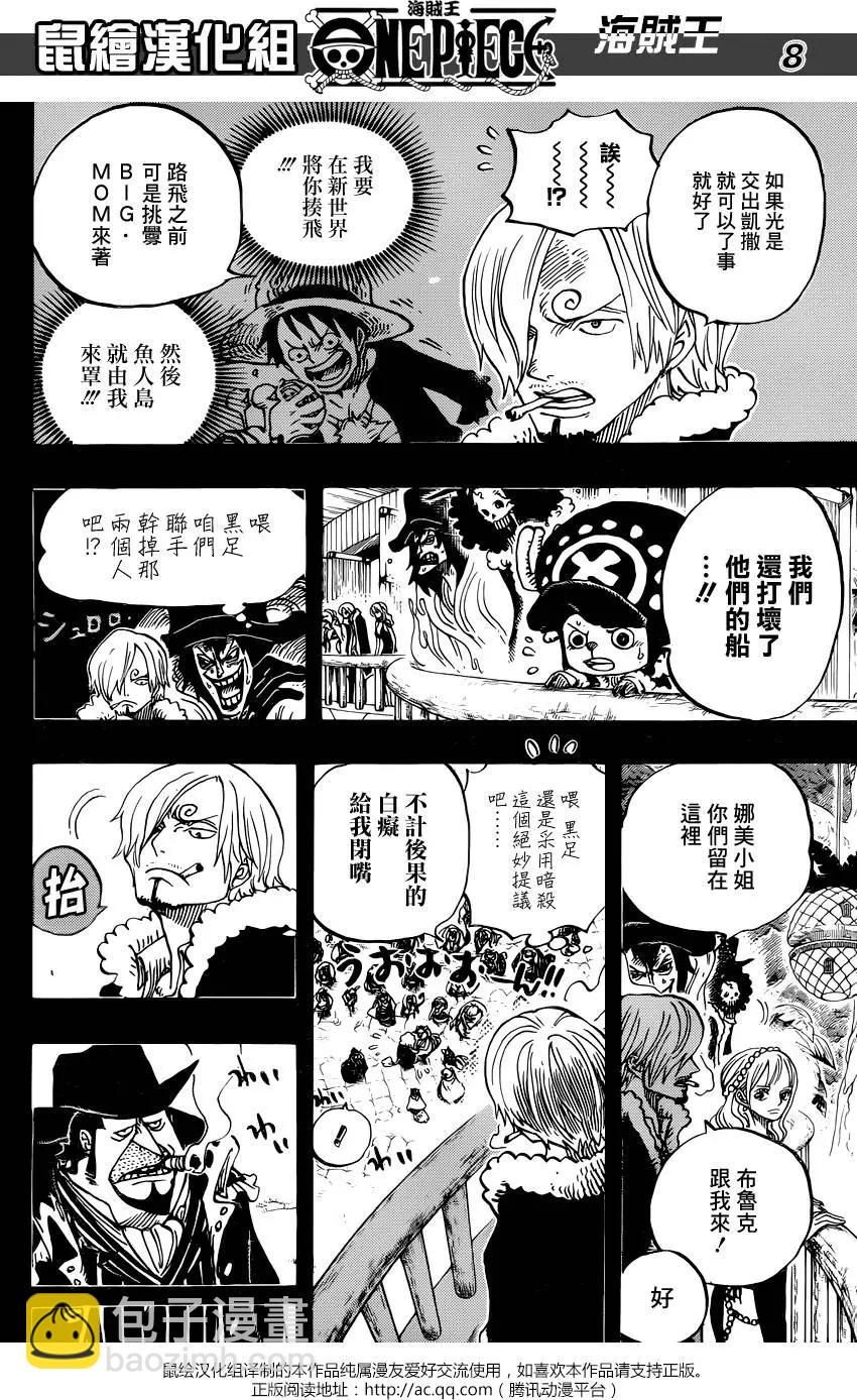 🍖ONE PIECE航海王 第812回 卡彭•〝匪幫〞貝吉 第8页