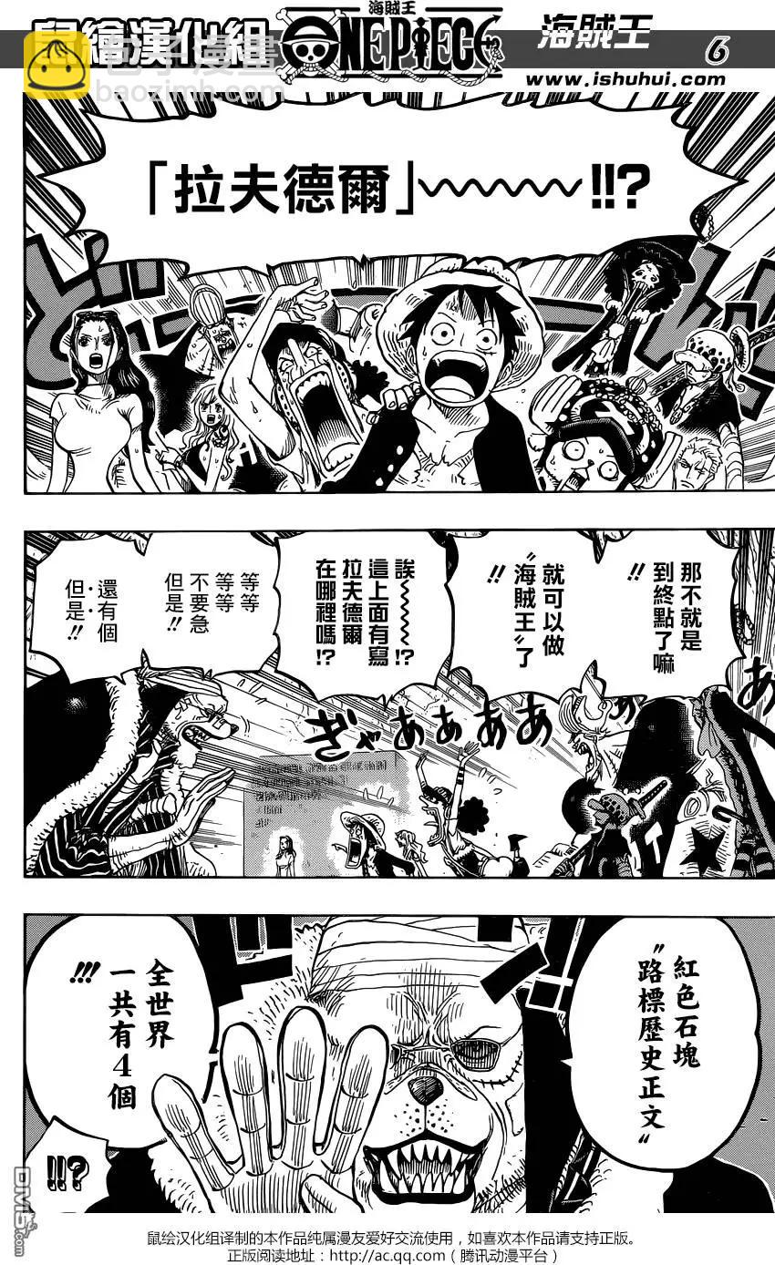🍖ONE PIECE航海王 第818回 在鲸鱼体内 第4页