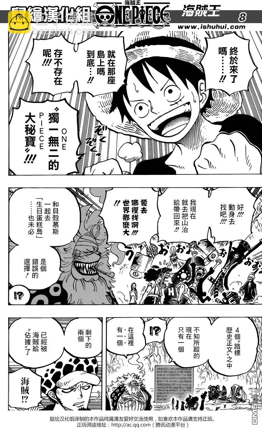 🍖ONE PIECE航海王 第818回 在鲸鱼体内 第6页