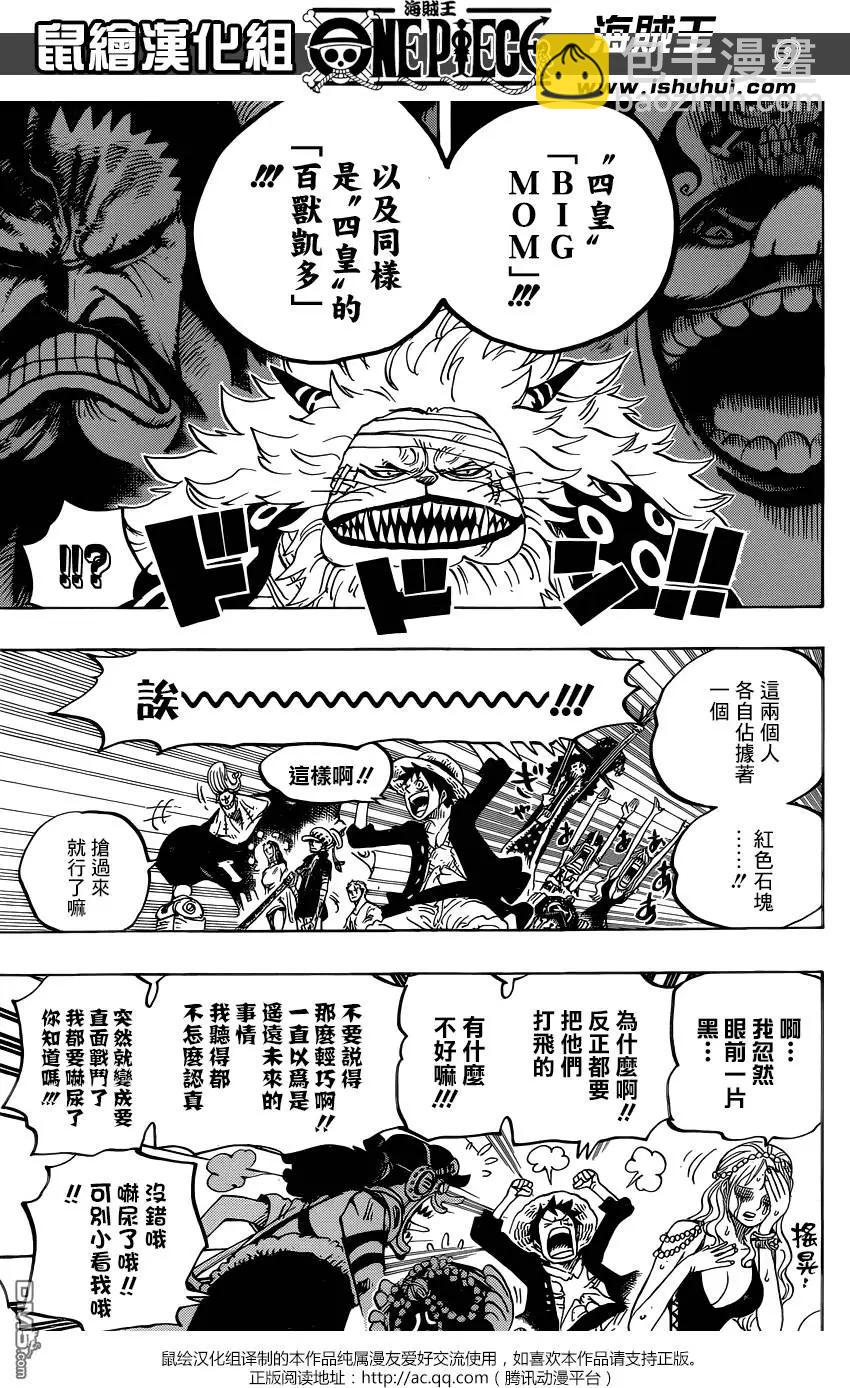🍖ONE PIECE航海王 第818回 在鲸鱼体内 第7页