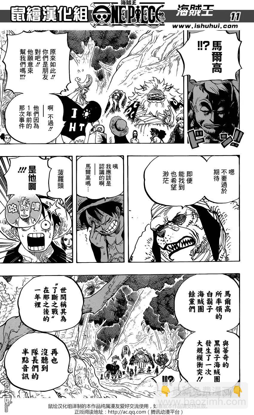 🍖ONE PIECE航海王 第820回 有故事的猫狗 第11页