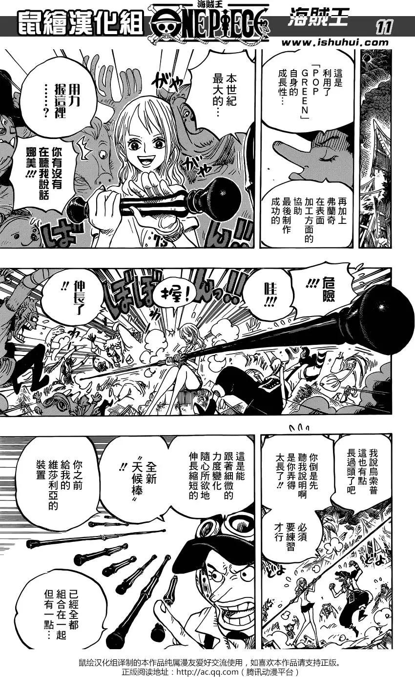 🍖ONE PIECE航海王 第822回 下象 第11页