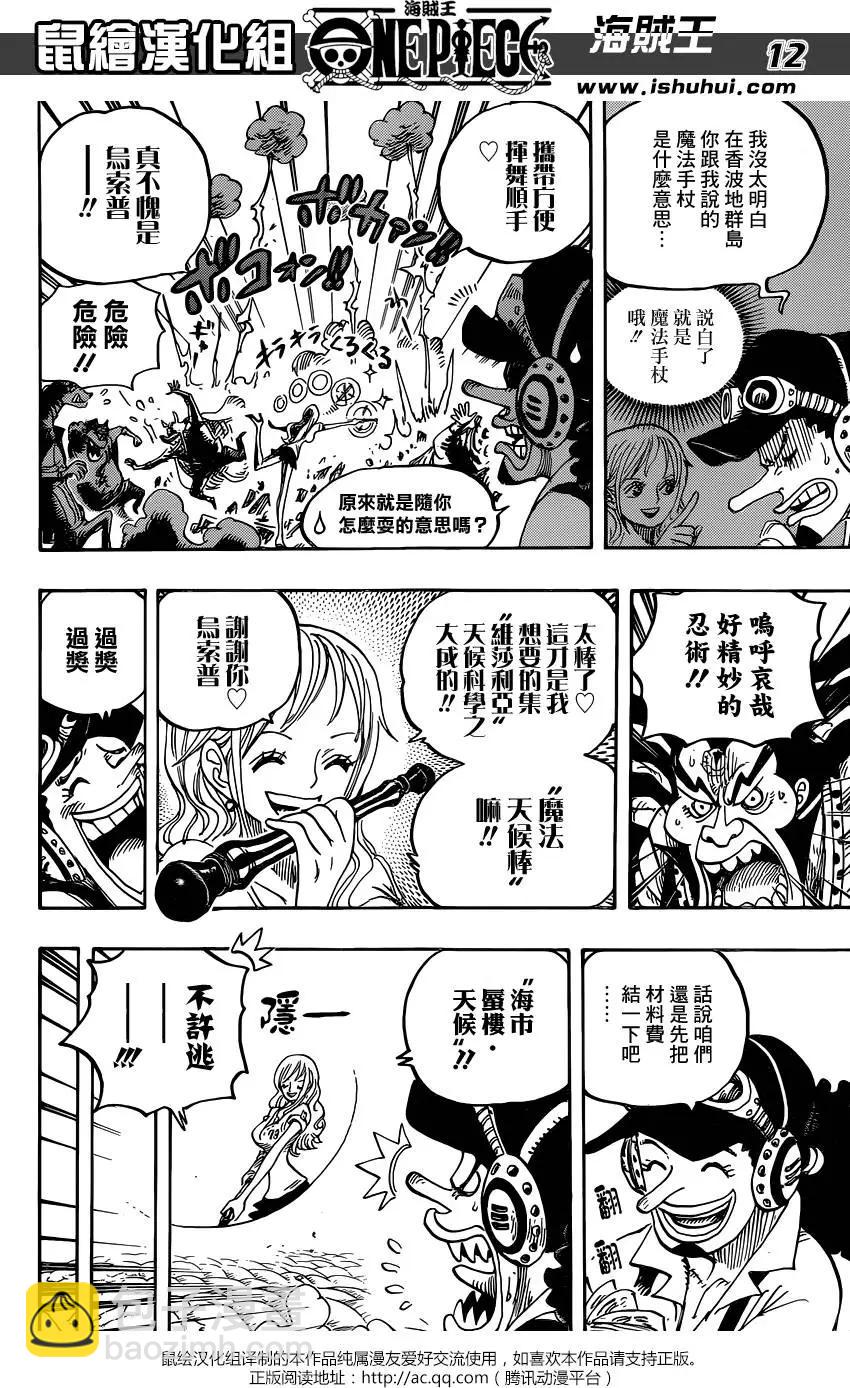 🍖ONE PIECE航海王 第822回 下象 第12页