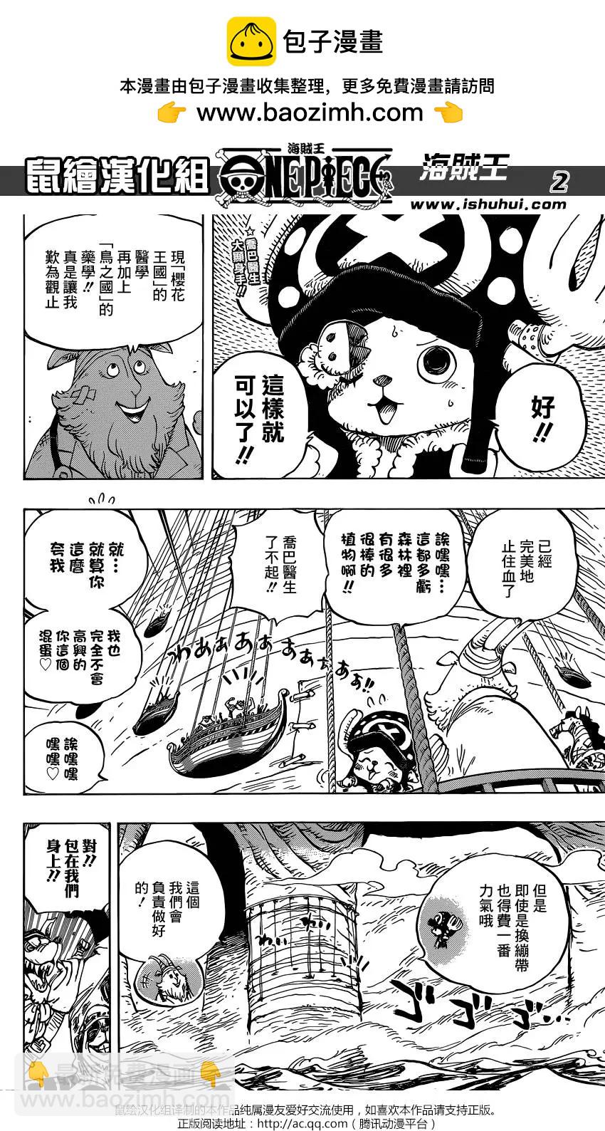🍖ONE PIECE航海王 第822回 下象 第2页