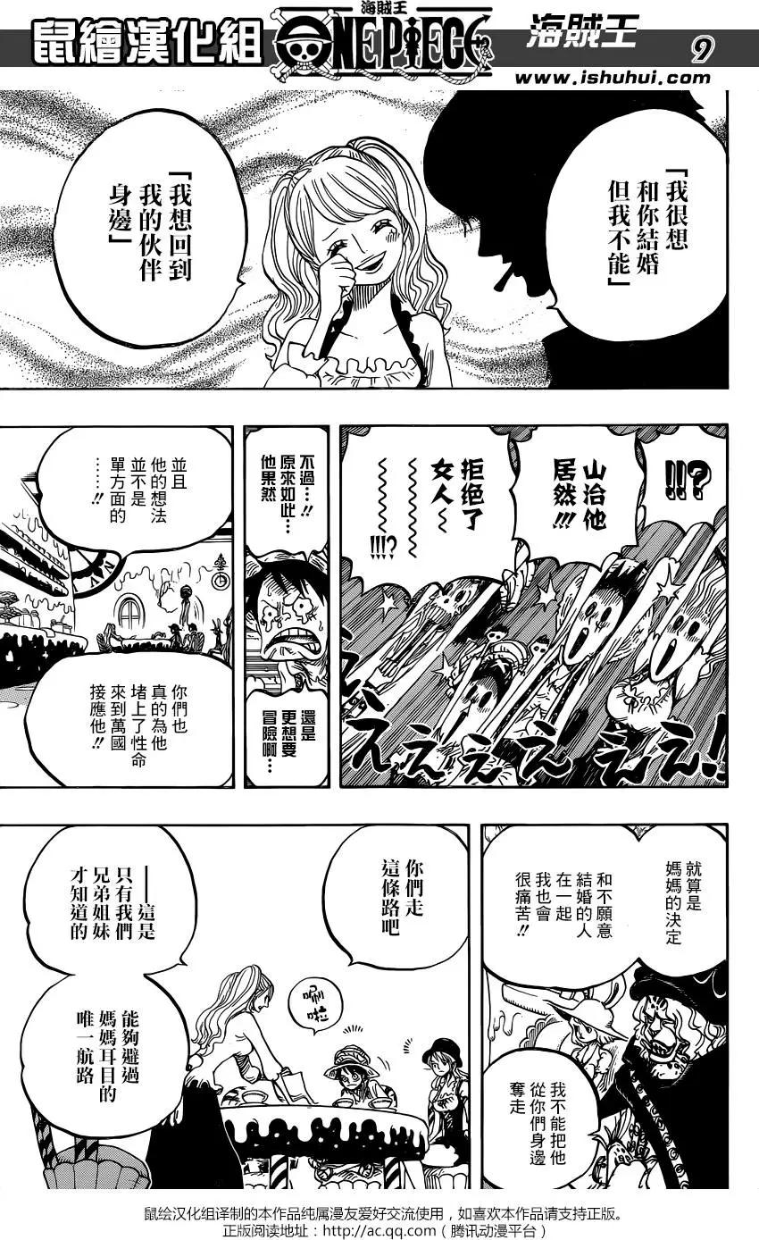 🍖ONE PIECE航海王 第828回 1和2 第9页
