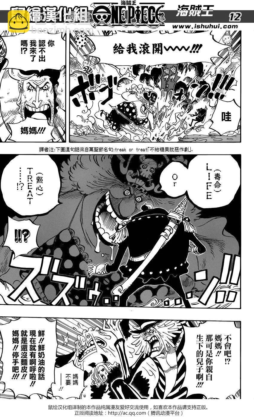 🍖ONE PIECE航海王 第829回 海贼「四皇」夏洛特·琳琳 第11页