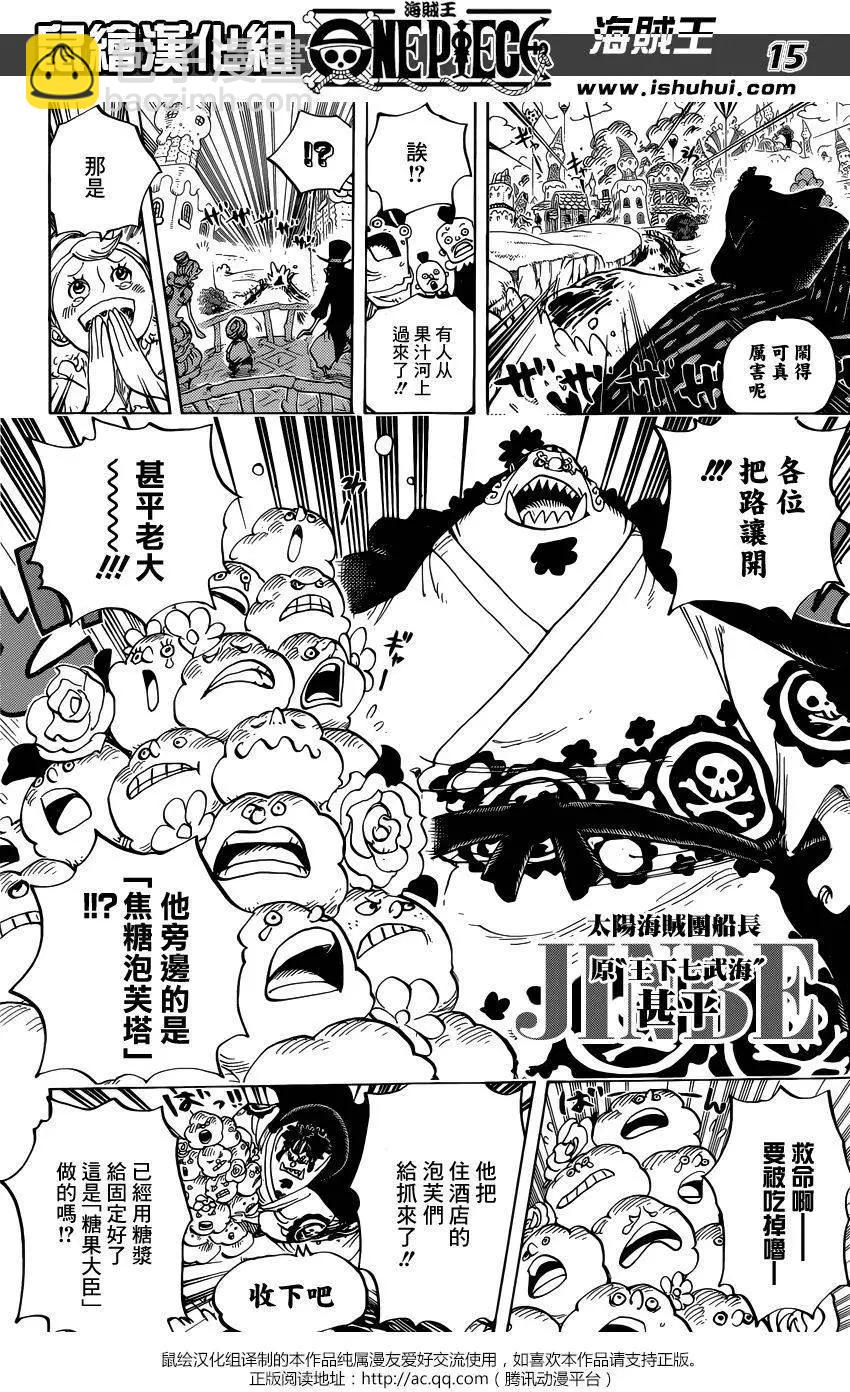 🍖ONE PIECE航海王 第829回 海贼「四皇」夏洛特·琳琳 第14页