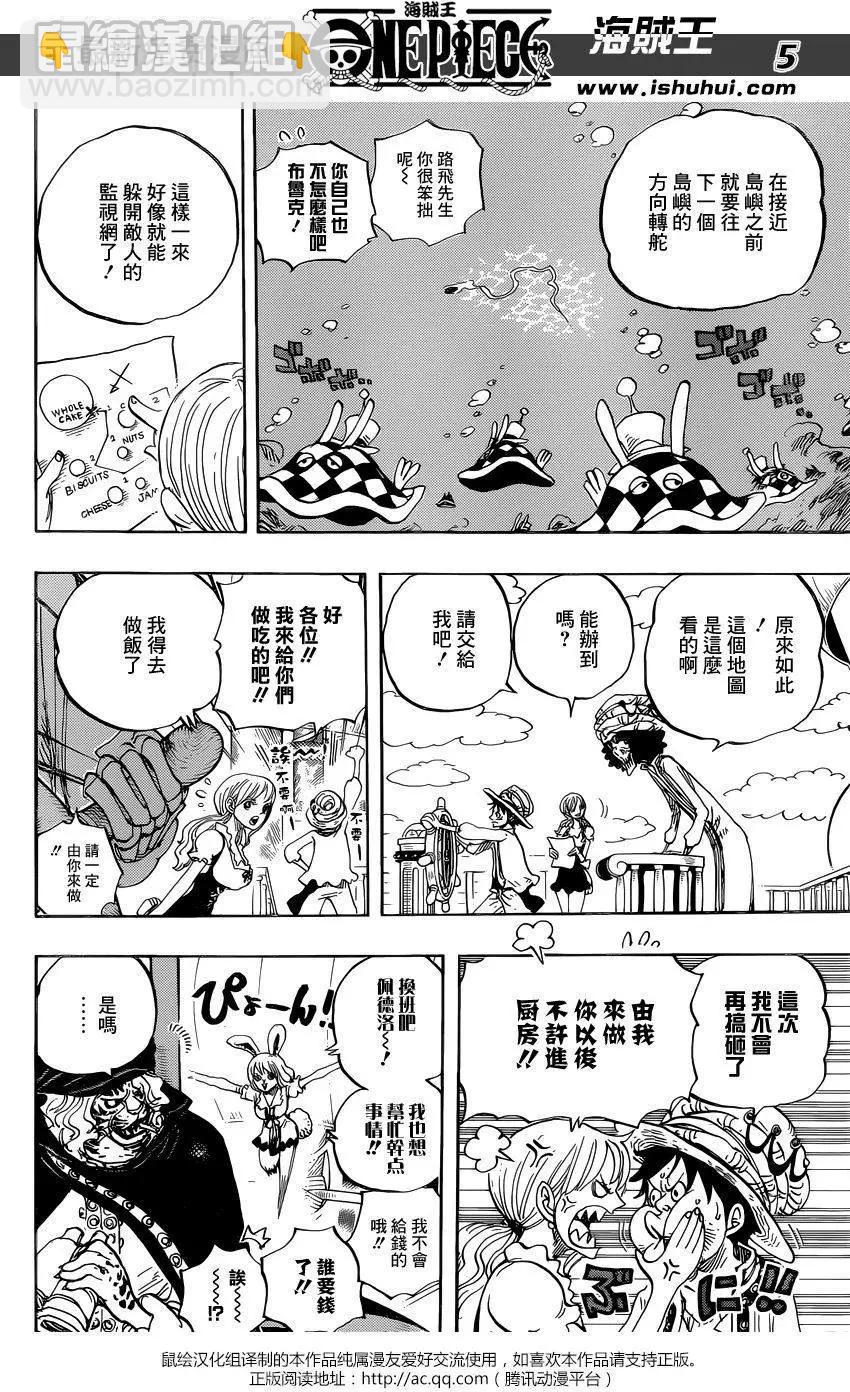 🍖ONE PIECE航海王 第829回 海贼「四皇」夏洛特·琳琳 第5页