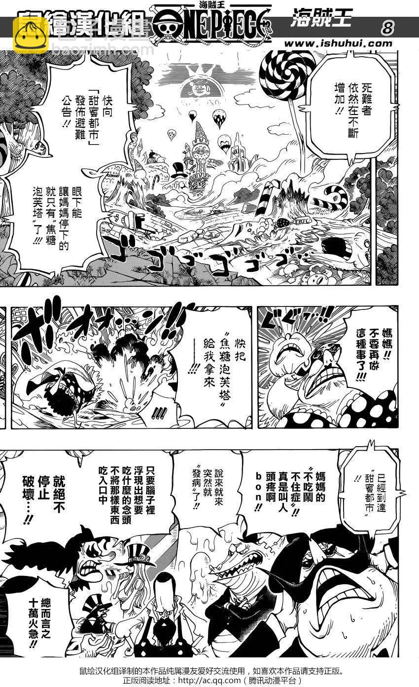 🍖ONE PIECE航海王 第829回 海贼「四皇」夏洛特·琳琳 第8页