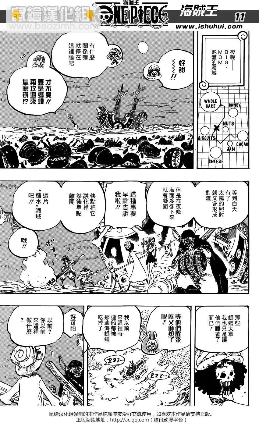 🍖ONE PIECE航海王 第830回 这个人，值得为他赌上一切 第11页