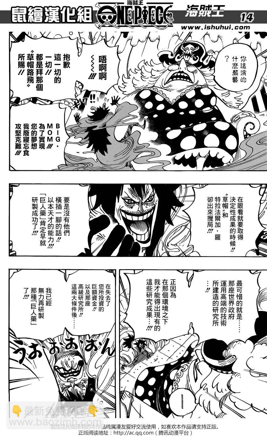 🍖ONE PIECE航海王 第834回 我的梦想 第14页