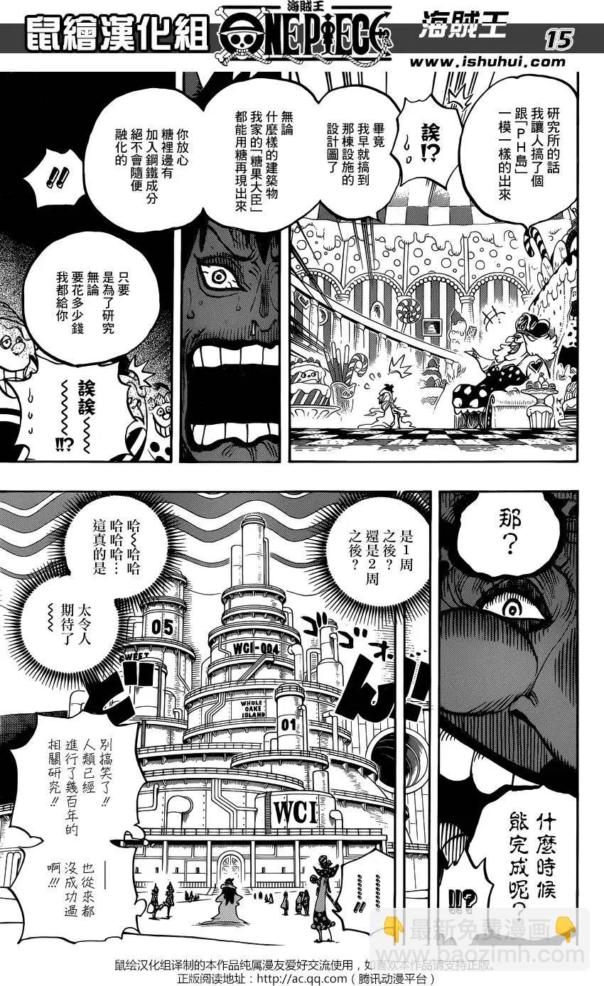 🍖ONE PIECE航海王 第834回 我的梦想 第15页