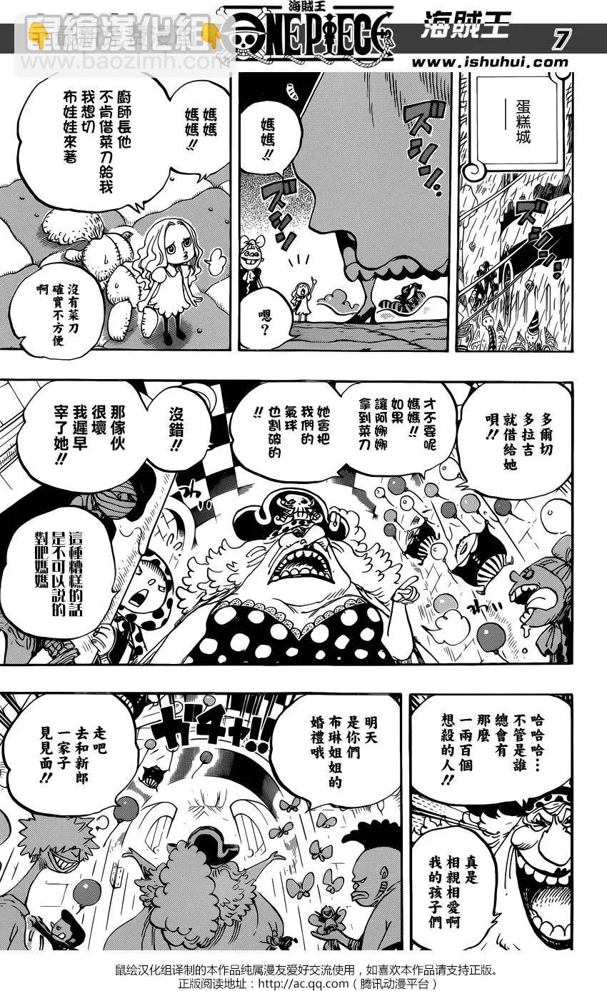 🍖ONE PIECE航海王 第845回 愤怒的大军 第7页