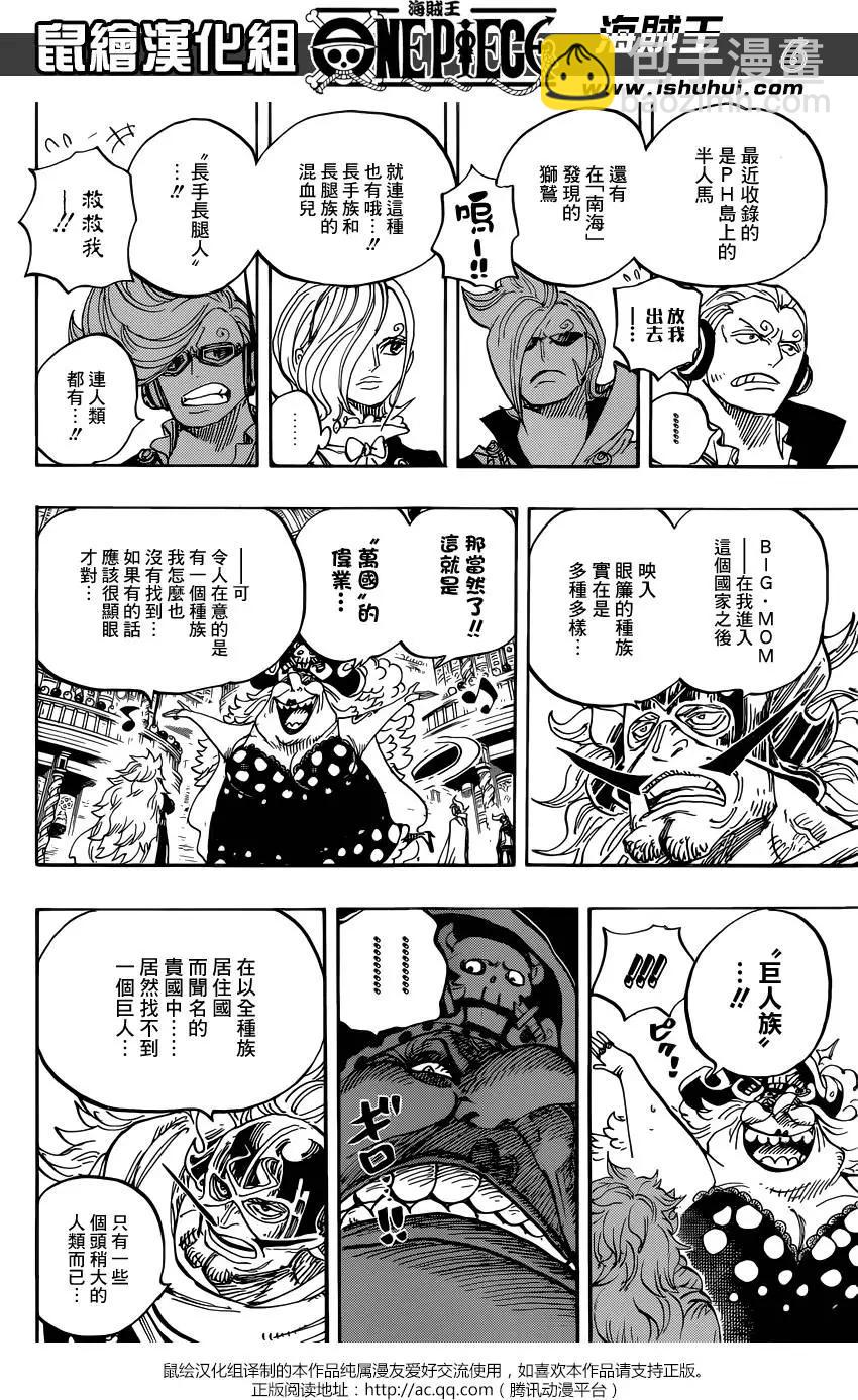 🍖ONE PIECE航海王 第847回 “路飞与BIG·MOM” 第6页