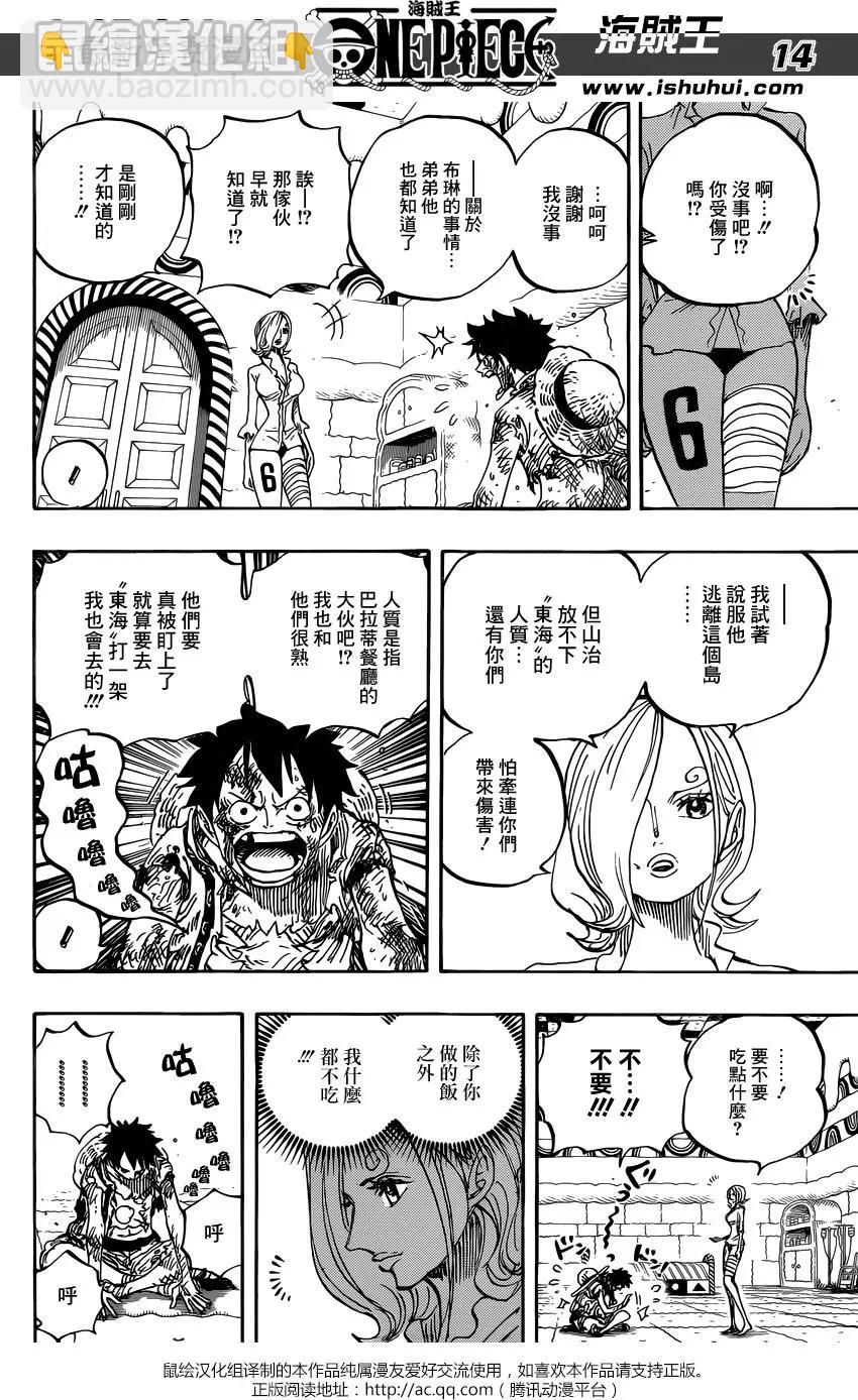 🍖ONE PIECE航海王 第853回 不是这里 第12页