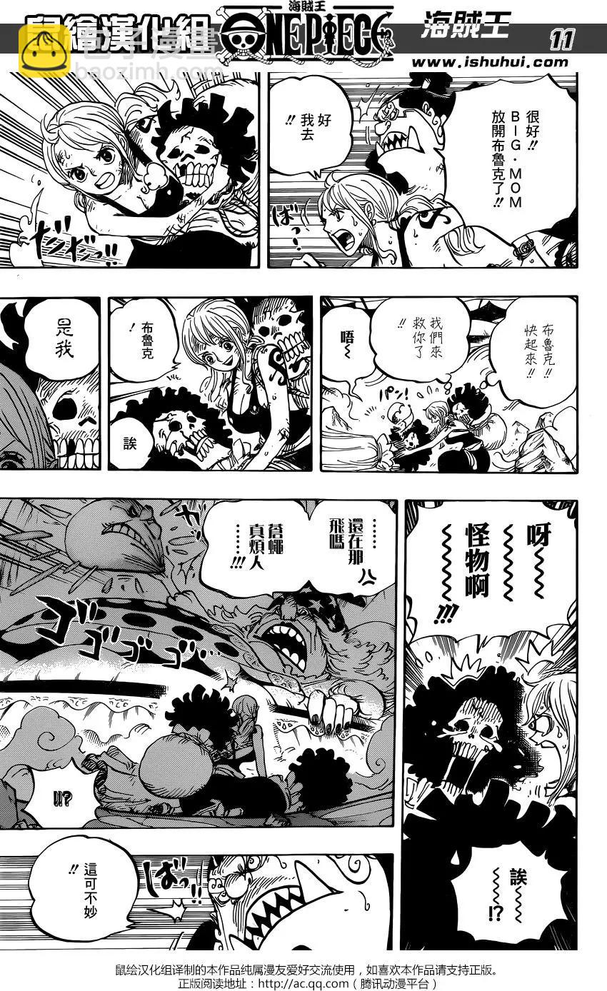 🍖ONE PIECE航海王 第855回 咕噜噜噜噜 第10页
