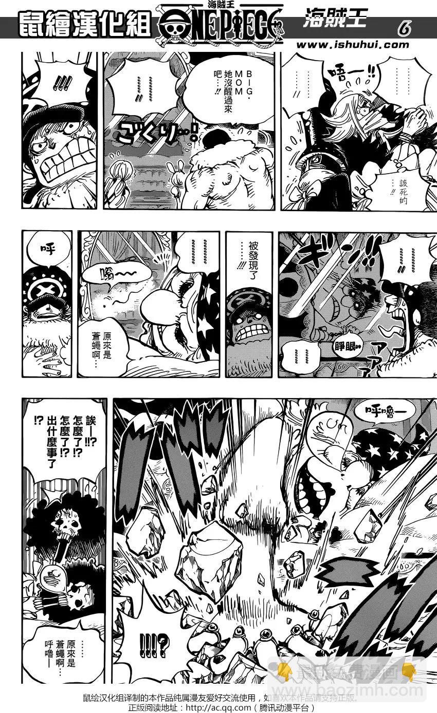 🍖ONE PIECE航海王 第855回 咕噜噜噜噜 第5页