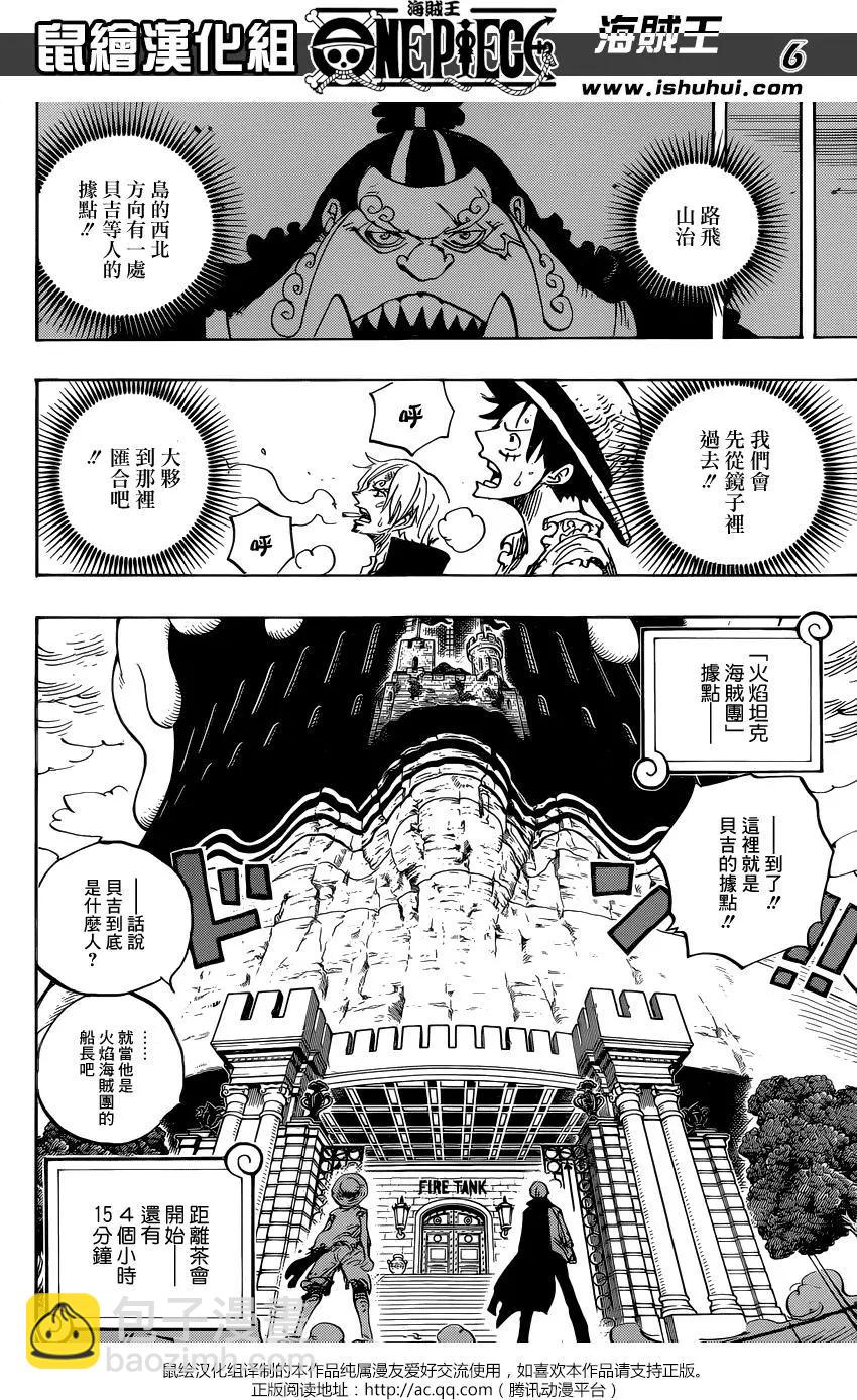 🍖ONE PIECE航海王 第858回 会议 第6页