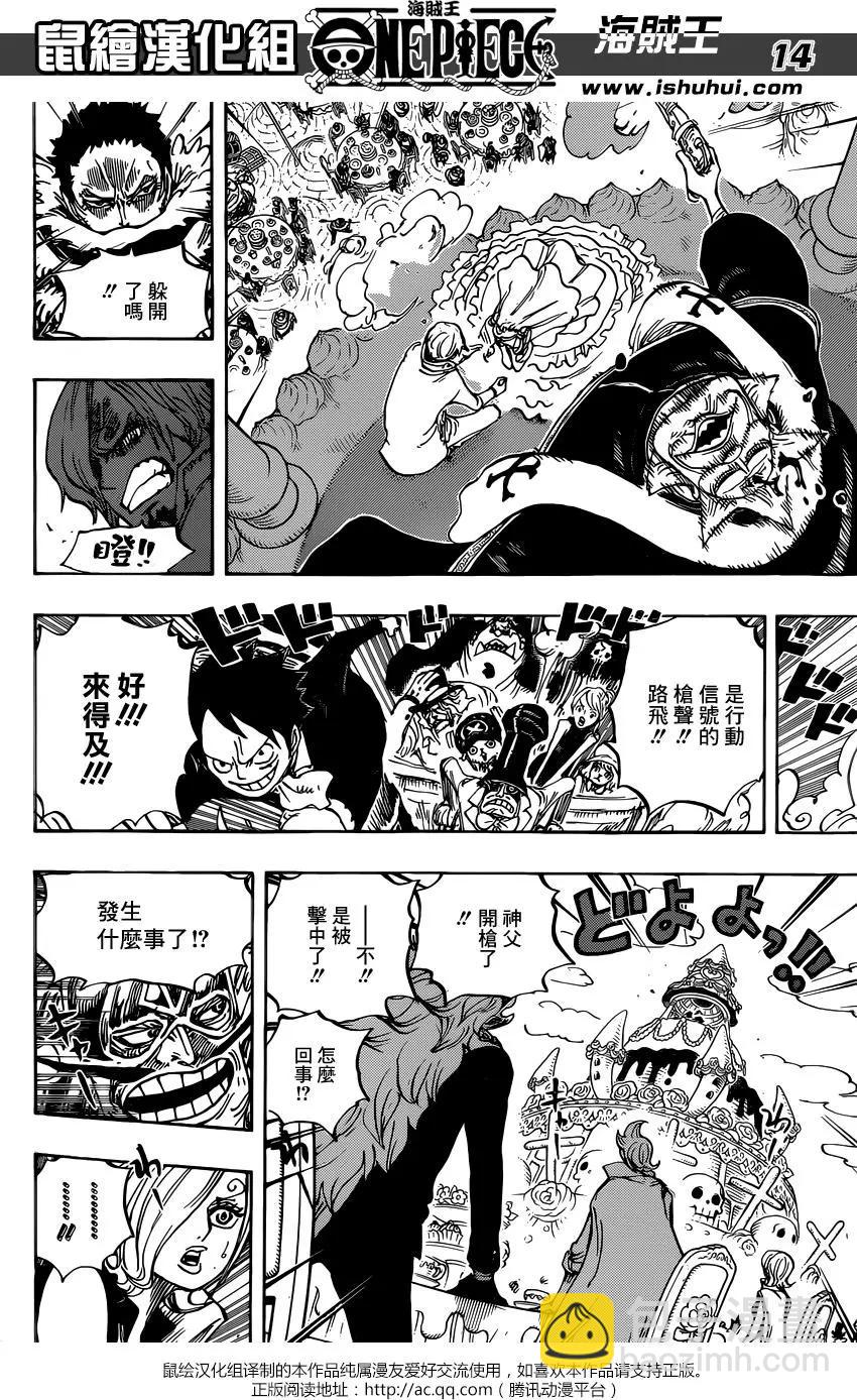 🍖ONE PIECE航海王 第862回 头脑派 第13页