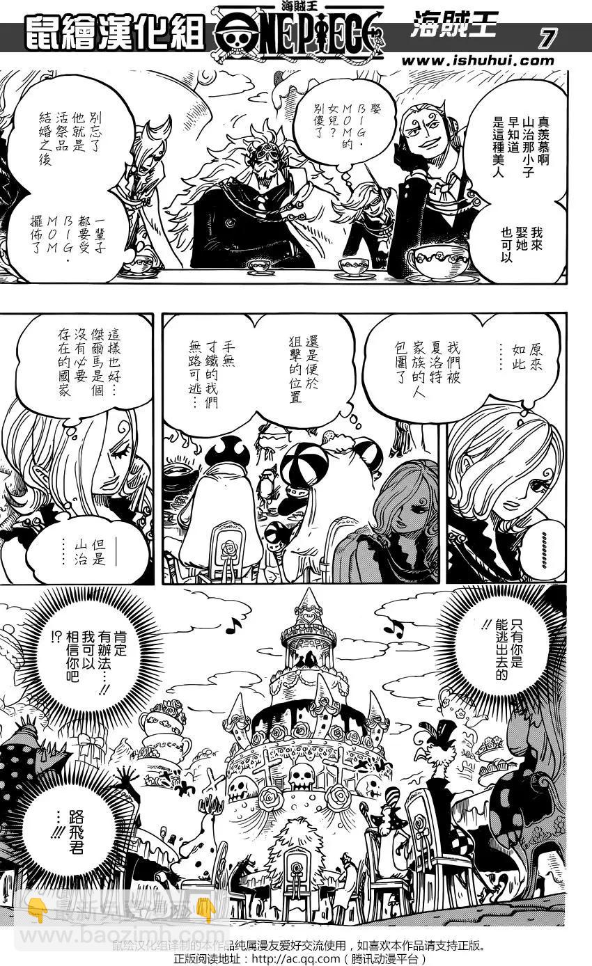 🍖ONE PIECE航海王 第862回 头脑派 第6页