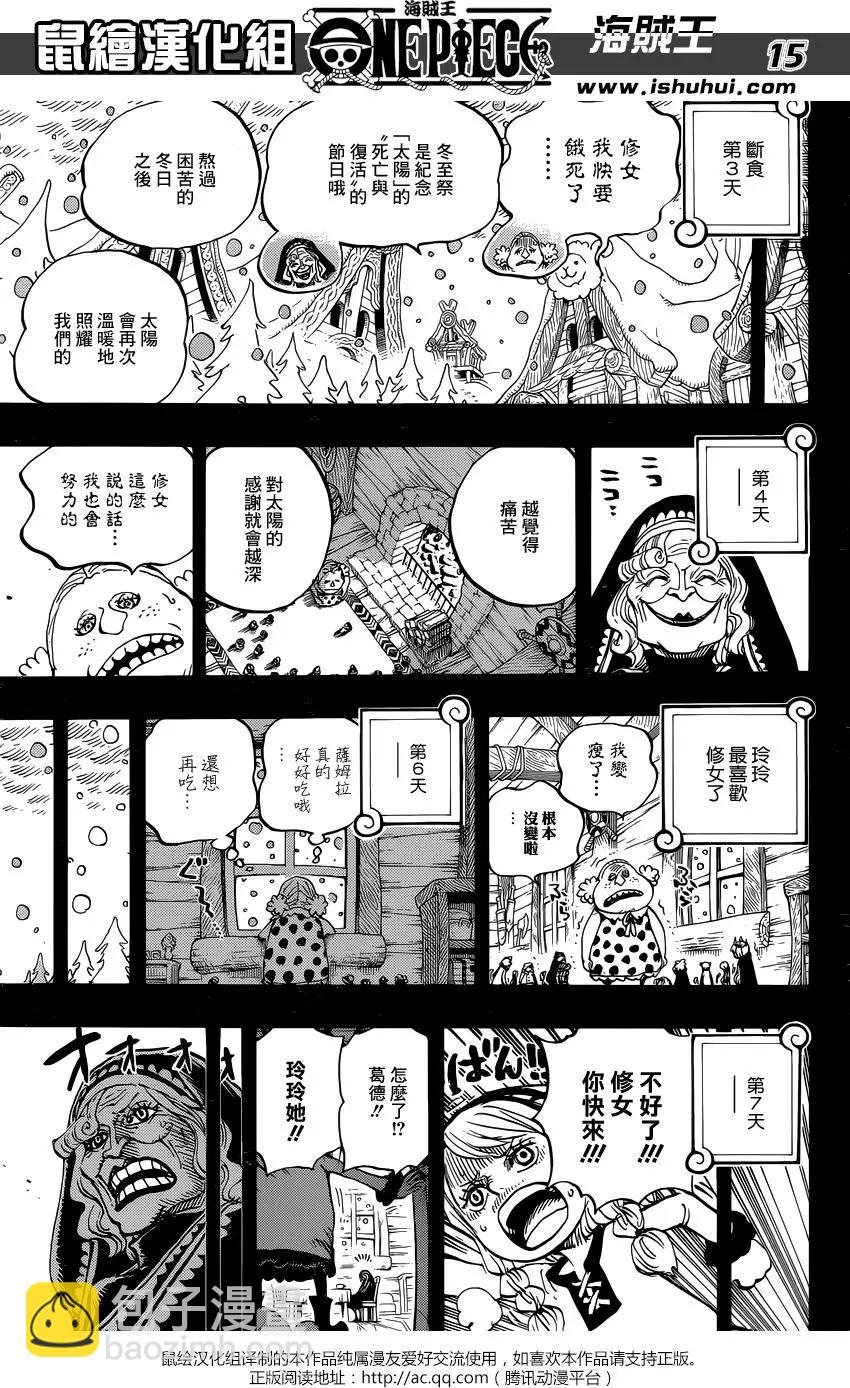 🍖ONE PIECE航海王 第866回 天生破坏王 第13页