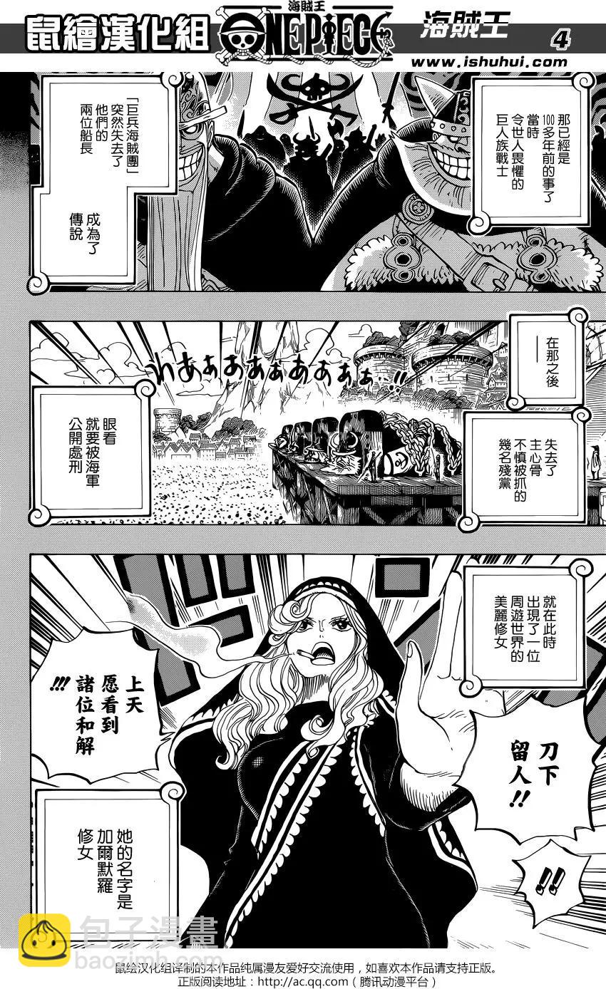 🍖ONE PIECE航海王 第866回 天生破坏王 第4页