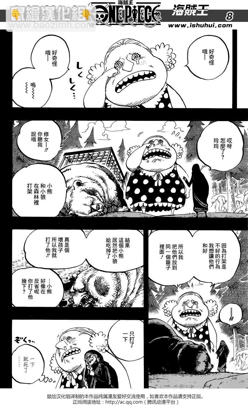🍖ONE PIECE航海王 第866回 天生破坏王 第8页